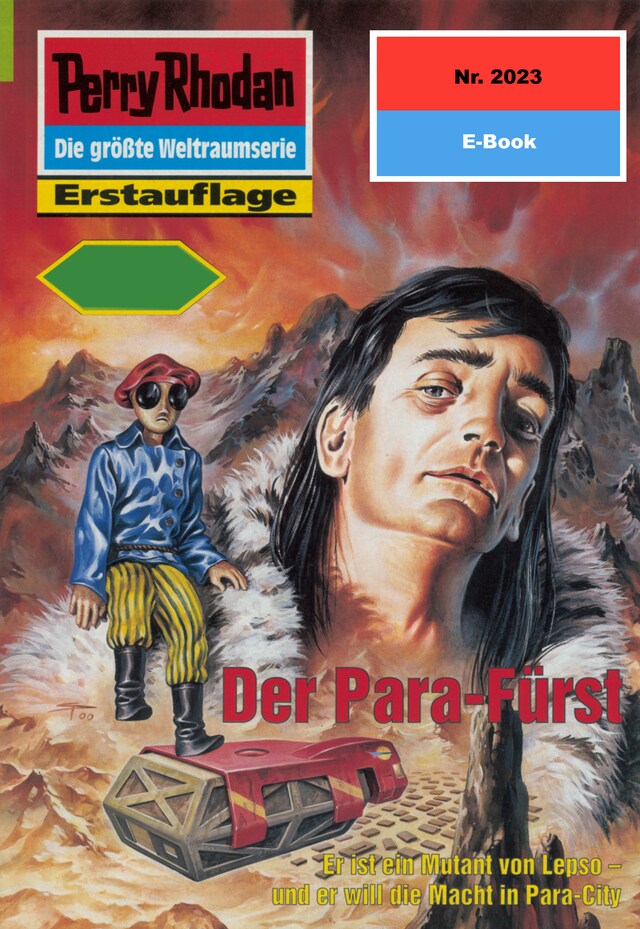 Book cover for Perry Rhodan 2023: Der Para-Fürst