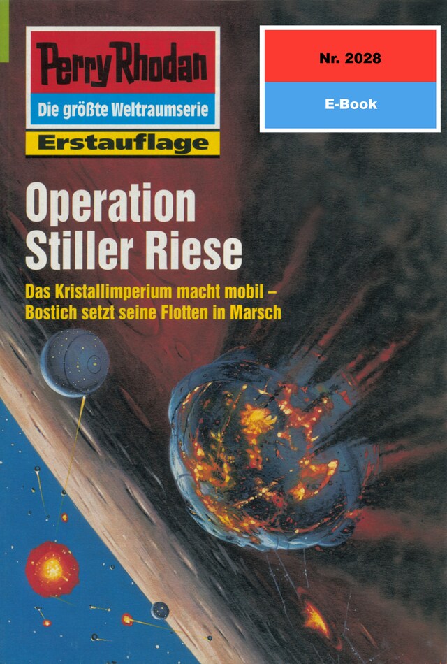 Book cover for Perry Rhodan 2028: Operation Stiller Riese
