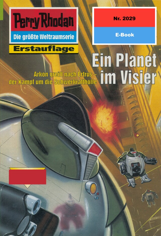 Bogomslag for Perry Rhodan 2029: Ein Planet im Visier