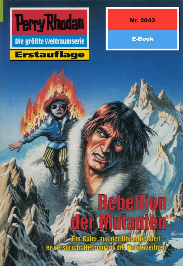 Book cover for Perry Rhodan 2043: Rebellion der Mutanten
