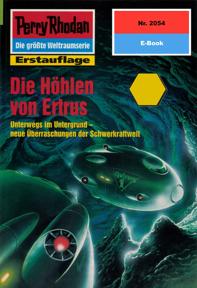 Book cover for Perry Rhodan 2054: Die Höhlen von Ertrus