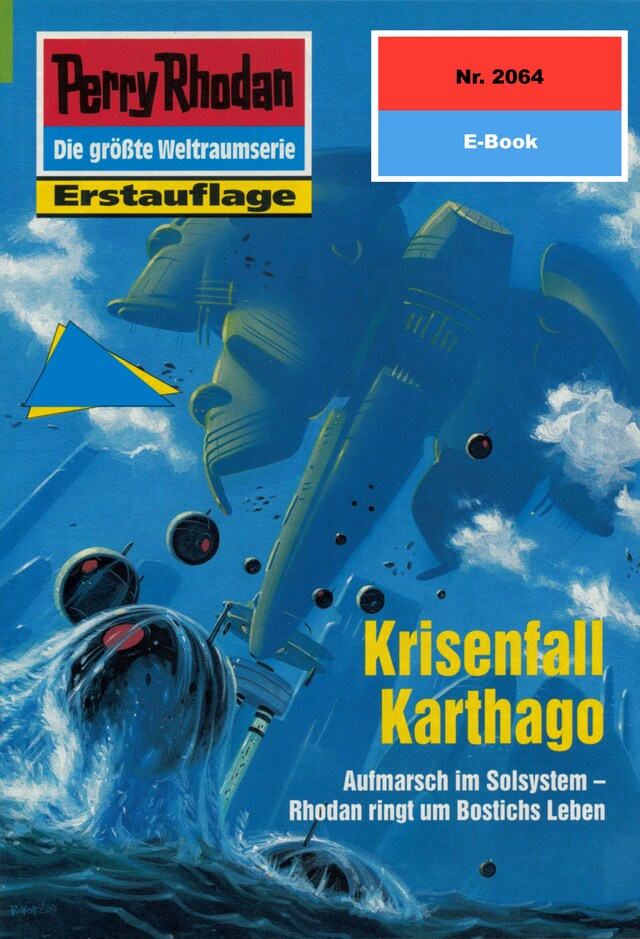 Book cover for Perry Rhodan 2064: Krisenfall Karthago