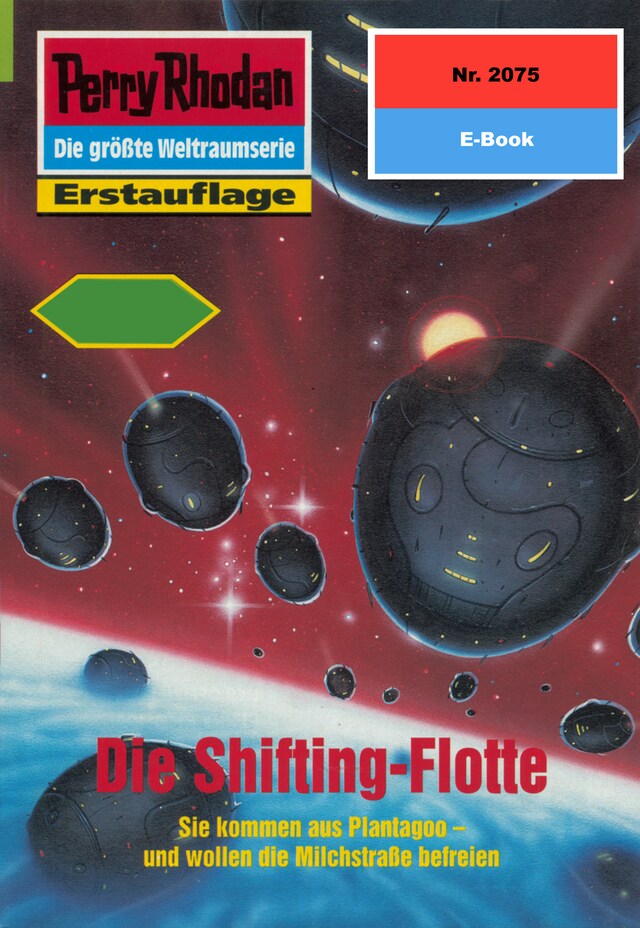 Book cover for Perry Rhodan 2075: Die Shifting-Flotte