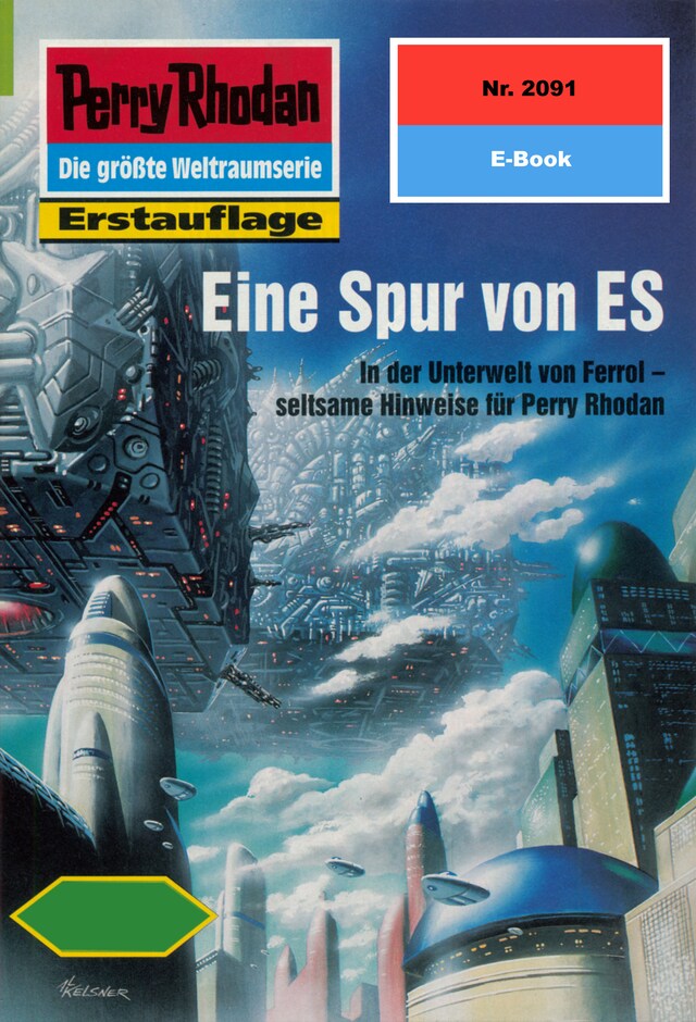 Book cover for Perry Rhodan 2091: Eine Spur von ES
