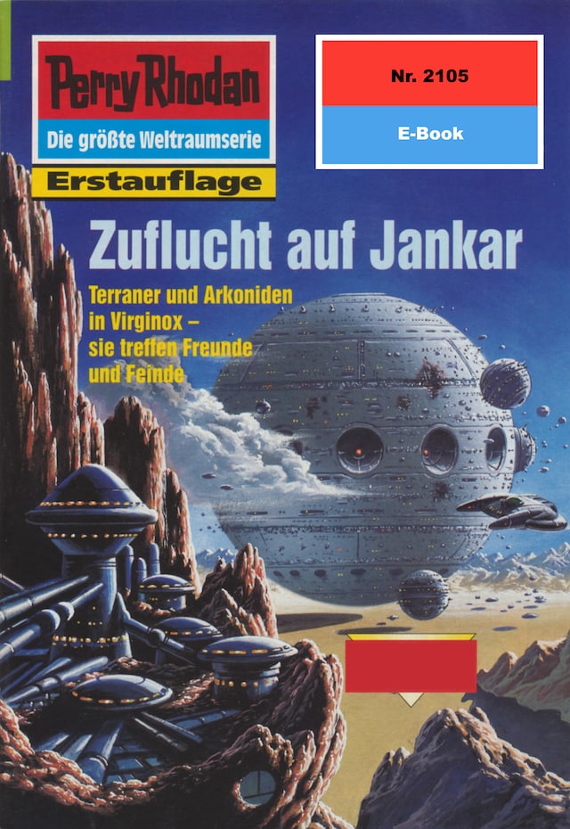 Okładka książki dla Perry Rhodan 2105: Zuflucht auf Jankar
