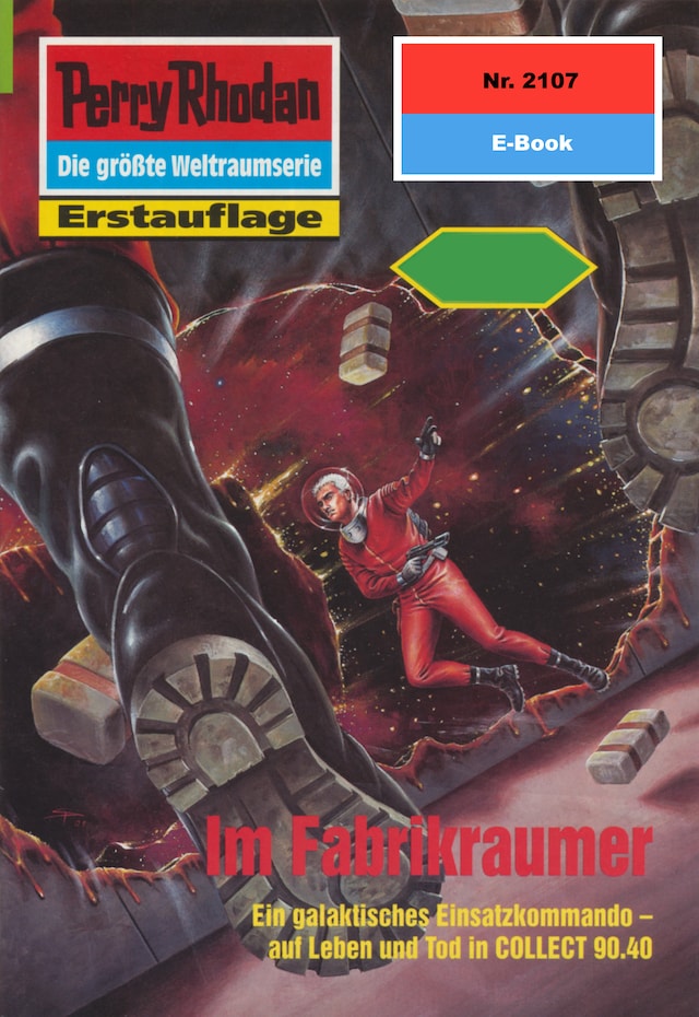 Book cover for Perry Rhodan 2107: Im Fabrikraumer