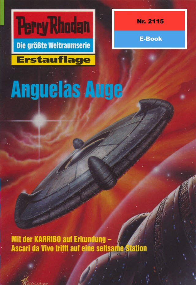 Kirjankansi teokselle Perry Rhodan 2115: Anguelas Auge