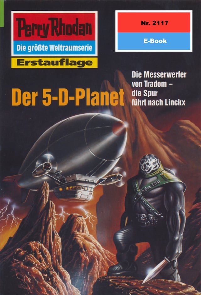 Book cover for Perry Rhodan 2117: Der 5-D-Planet