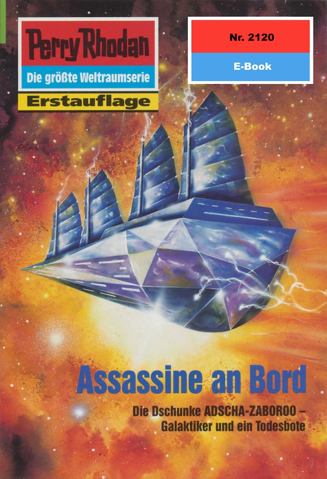 Book cover for Perry Rhodan 2120: Assassine an Bord