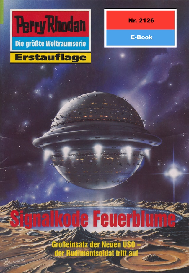 Book cover for Perry Rhodan 2126: Signalkode Feuerblume