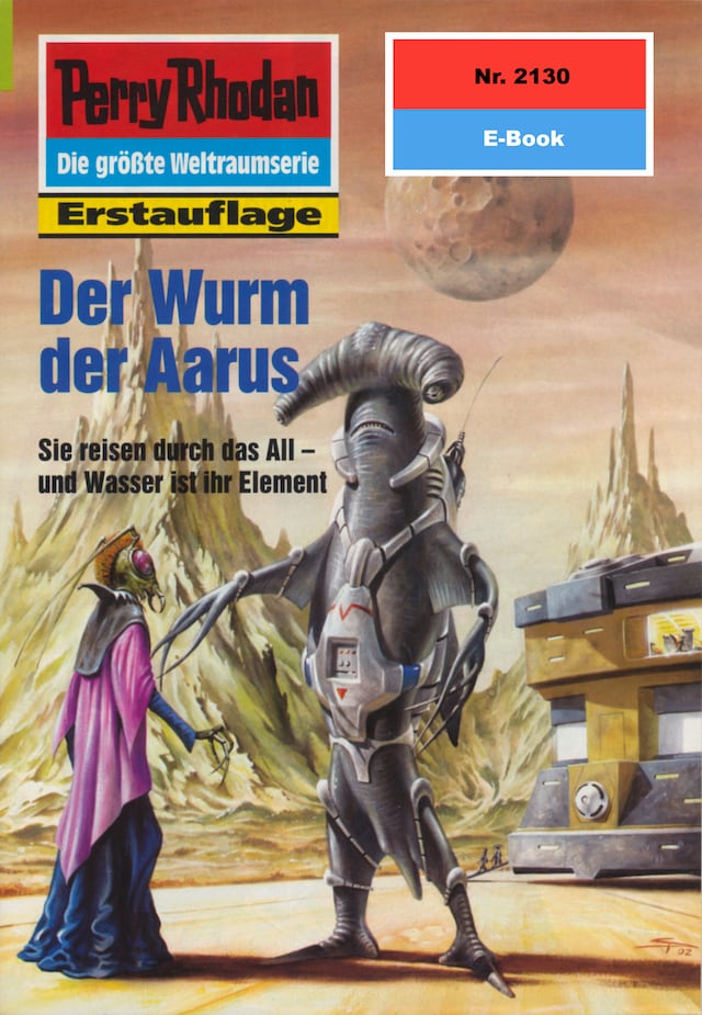 Book cover for Perry Rhodan 2130: Der Wurm der Aarus