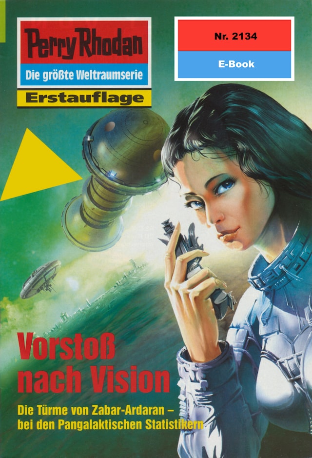 Book cover for Perry Rhodan 2134: Vorstoß nach Vision