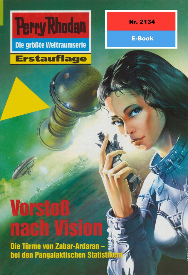 Kirjankansi teokselle Perry Rhodan 2134: Vorstoß nach Vision