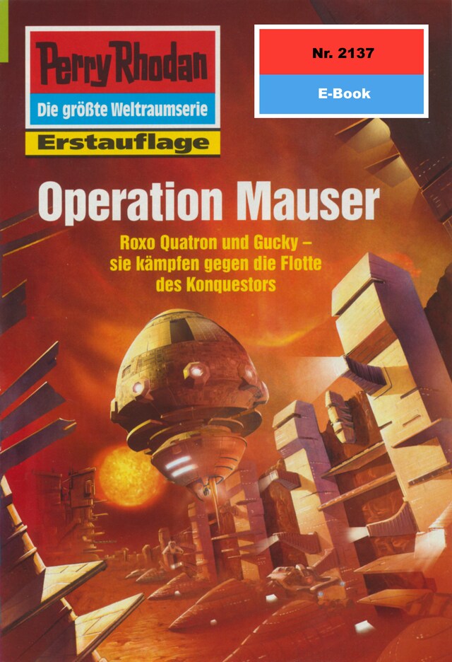 Book cover for Perry Rhodan 2137: Operation Mauser