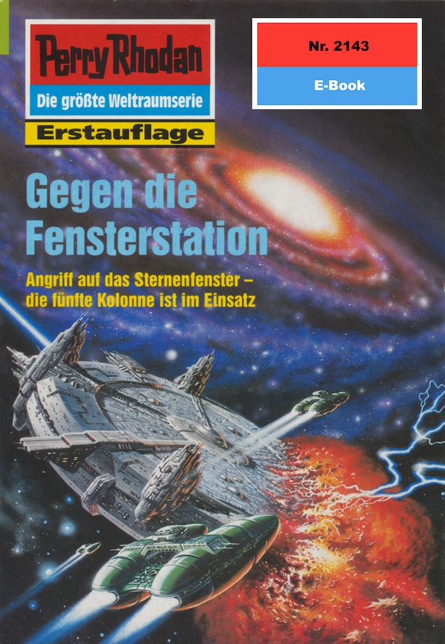 Couverture de livre pour Perry Rhodan 2143: Gegen die Fensterstation