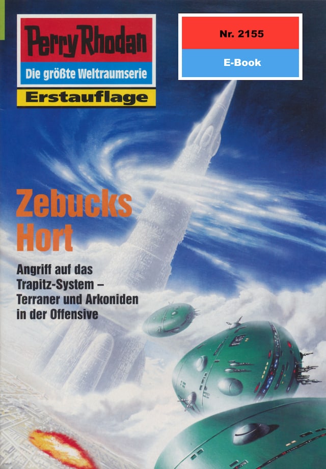 Book cover for Perry Rhodan 2155: Zebucks Hort