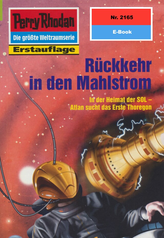 Kirjankansi teokselle Perry Rhodan 2165: Rückkehr in den Mahlstrom