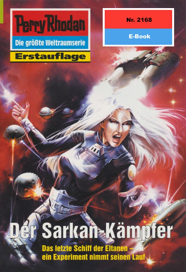 Book cover for Perry Rhodan 2168: Der Sarkan-Kämpfer
