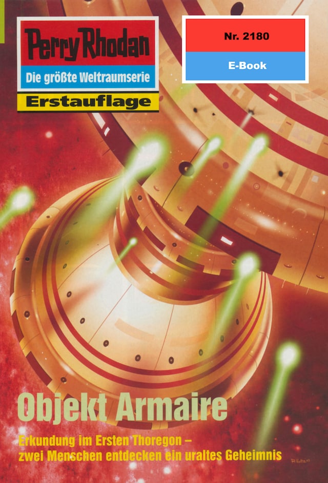 Book cover for Perry Rhodan 2180: Objekt Armaire