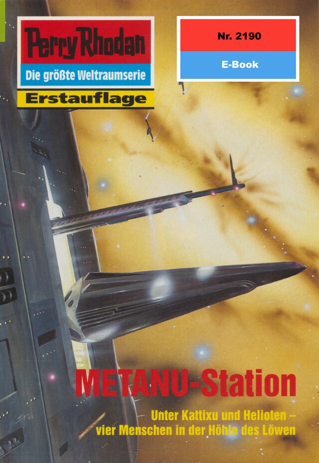 Book cover for Perry Rhodan 2190: Metanu-Station