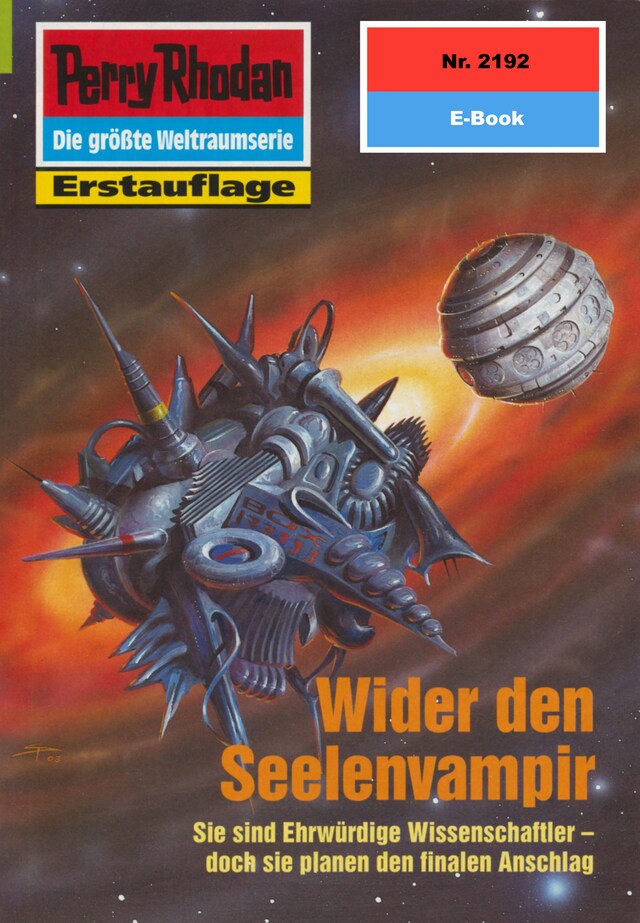 Bogomslag for Perry Rhodan 2192: Wider den Seelenvampir