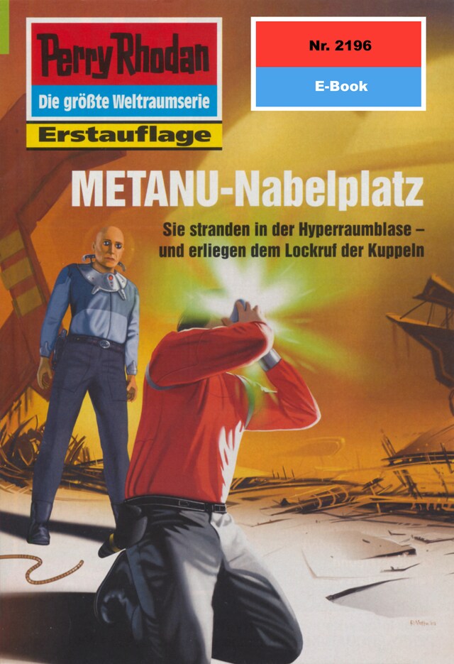 Book cover for Perry Rhodan 2196: METANU-Nabelplatz