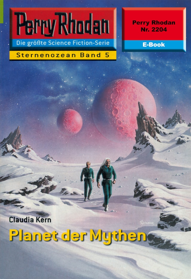 Book cover for Perry Rhodan 2204: Planet der Mythen