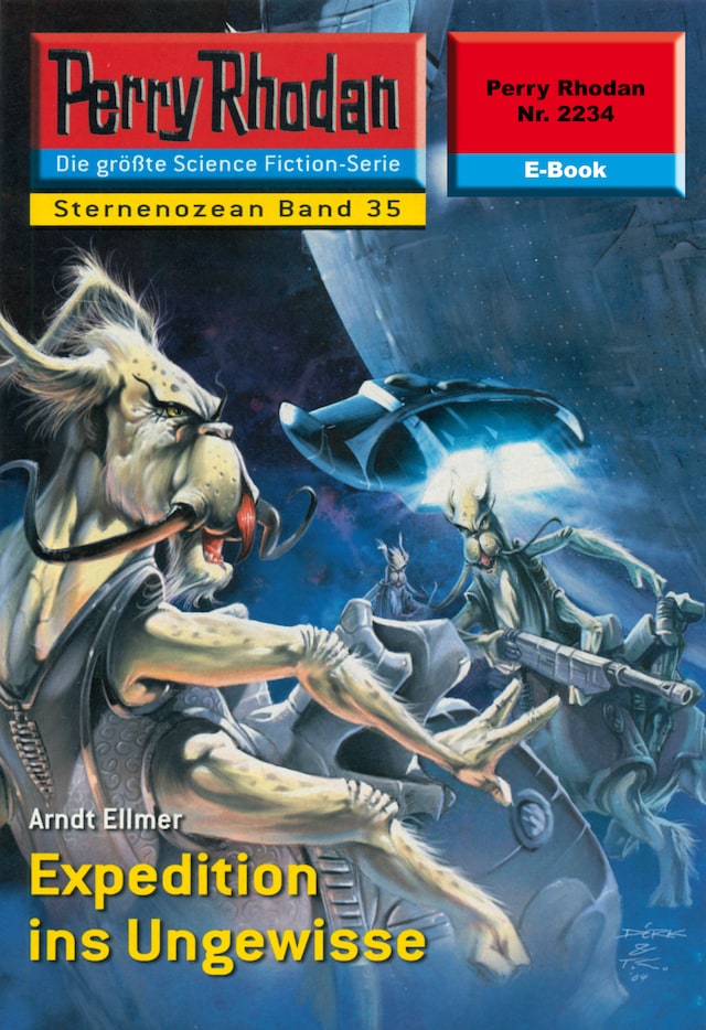 Kirjankansi teokselle Perry Rhodan 2234: Expedition ins Ungewisse