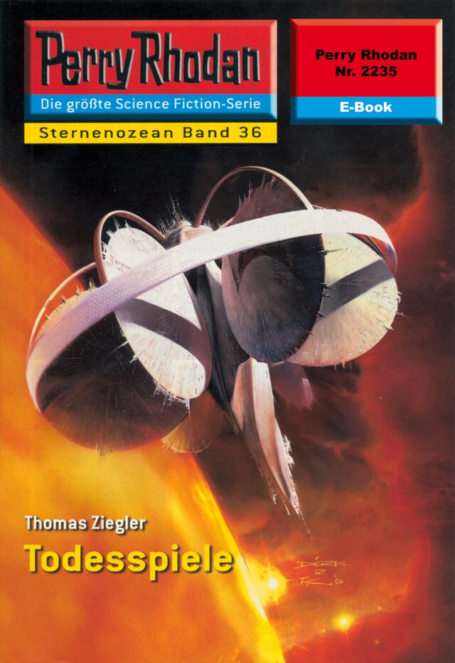 Book cover for Perry Rhodan 2235: Todesspiele