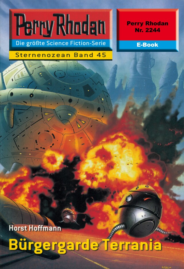 Portada de libro para Perry Rhodan 2244: Bürgergarde Terrania