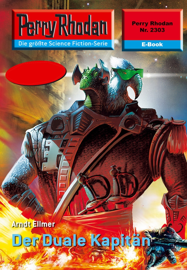 Bokomslag for Perry Rhodan 2303: Der Duale Kapitän