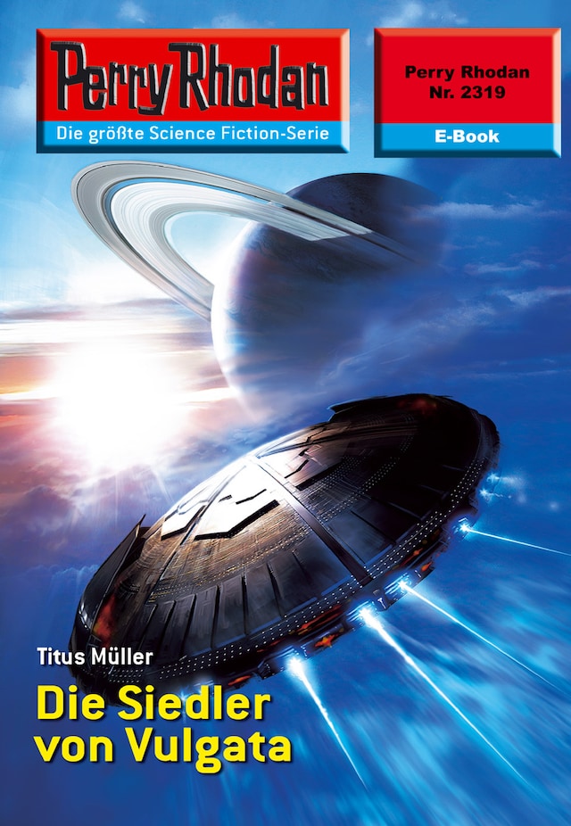 Book cover for Perry Rhodan 2319: Die Siedler von Vulgata