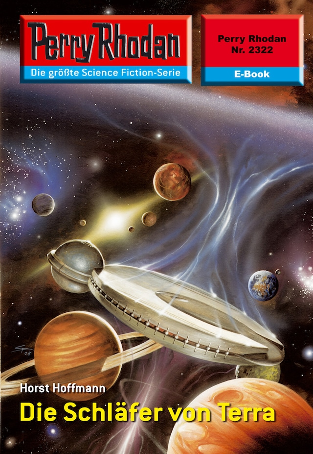Book cover for Perry Rhodan 2322: Die Schläfer von Terra