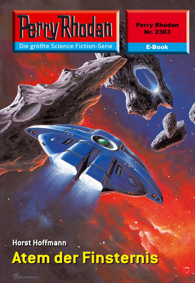 Portada de libro para Perry Rhodan 2363: Atem der Finsternis