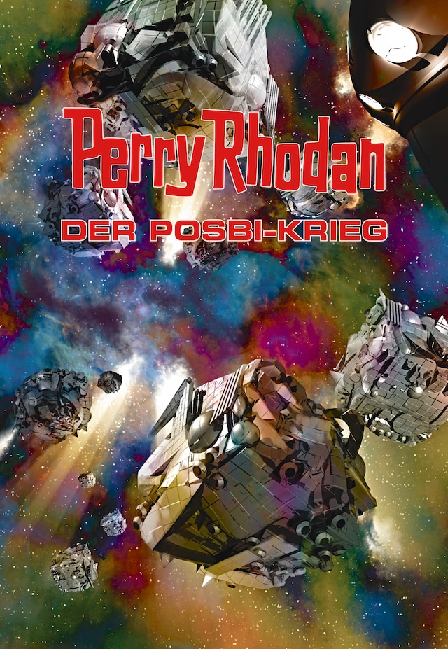 Boekomslag van Perry Rhodan: Der Posbi-Krieg (Sammelband)