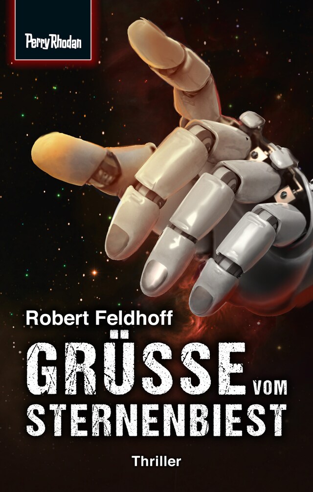 Book cover for Space-Thriller 1: Grüße vom Sternenbiest