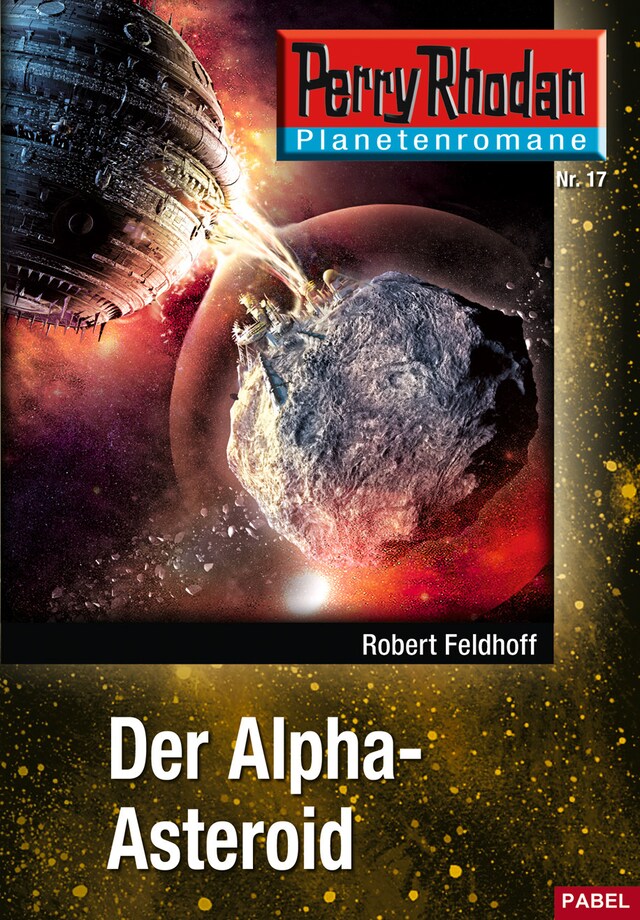 Buchcover für Planetenroman 17: Der Alpha-Asteroid