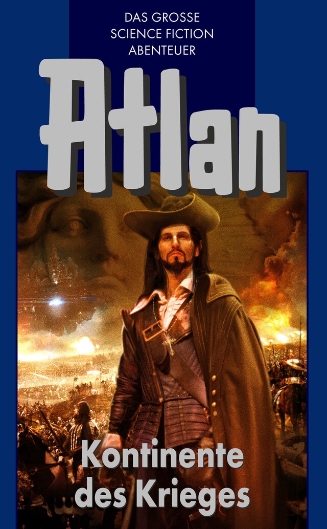 Couverture de livre pour Atlan 11: Kontinente des Kriegers (Blauband)