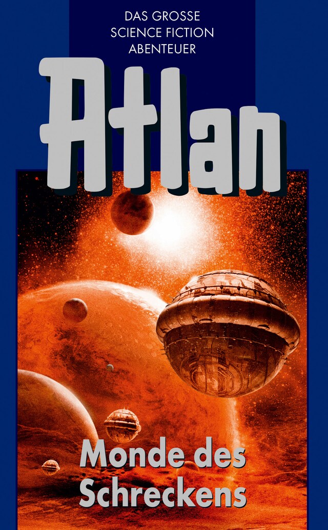 Copertina del libro per Atlan 15: Monde des Schreckens (Blauband)