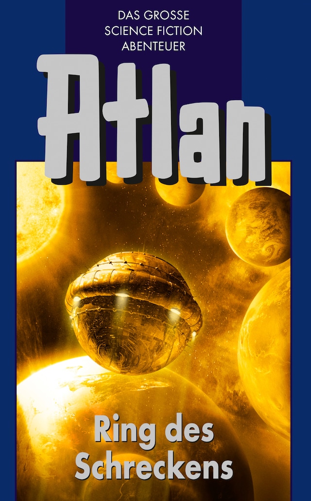 Boekomslag van Atlan 22: Ring des Schreckens (Blauband)