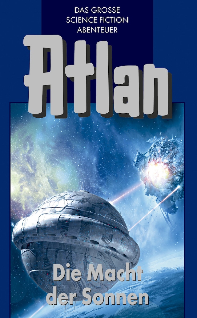 Buchcover für Atlan 44: Die Macht der Sonnen (Blauband)