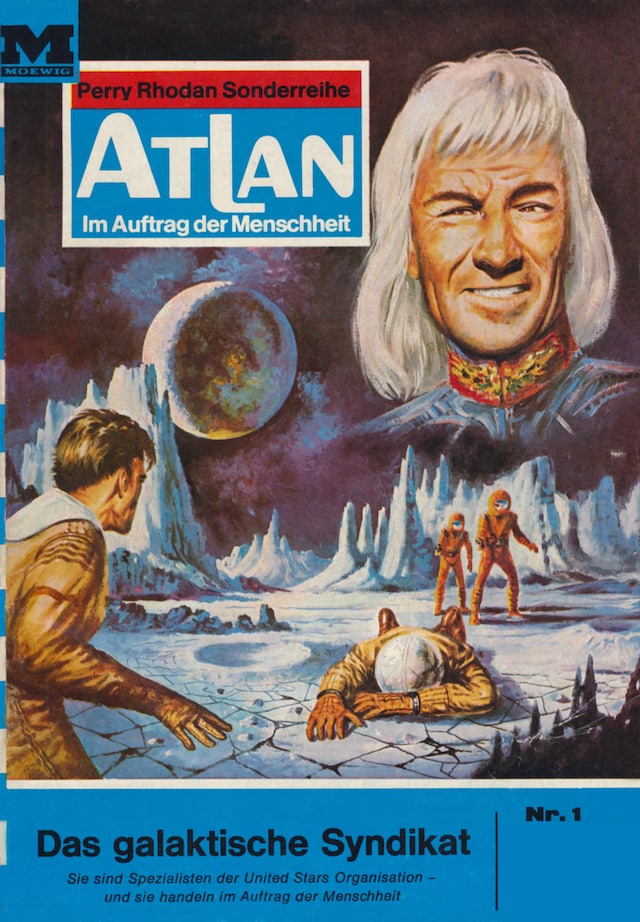Book cover for Atlan 1: Das galaktische Syndikat