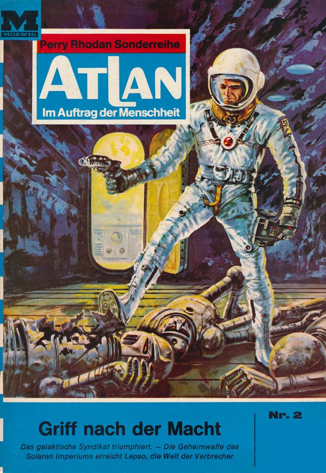 Book cover for Atlan 2: Griff nach der Macht