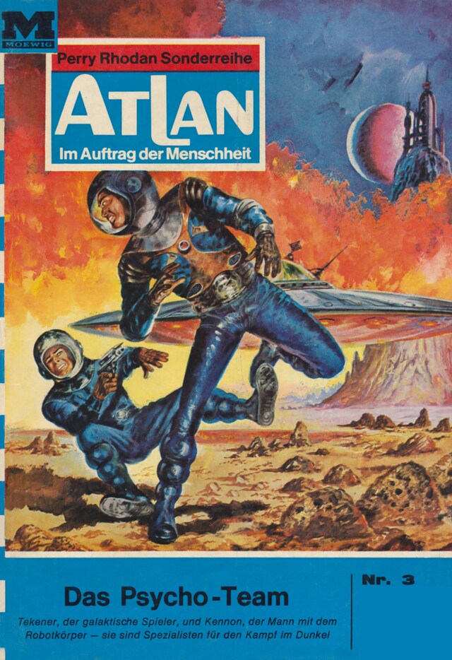 Book cover for Atlan 3: Das Psycho-Team