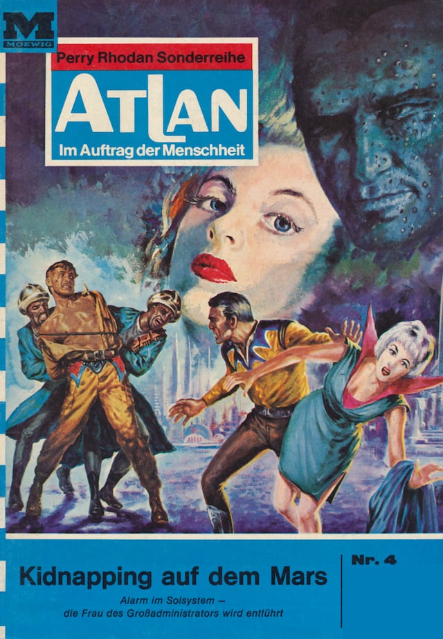 Book cover for Atlan 4: Kidnapping auf dem Mars