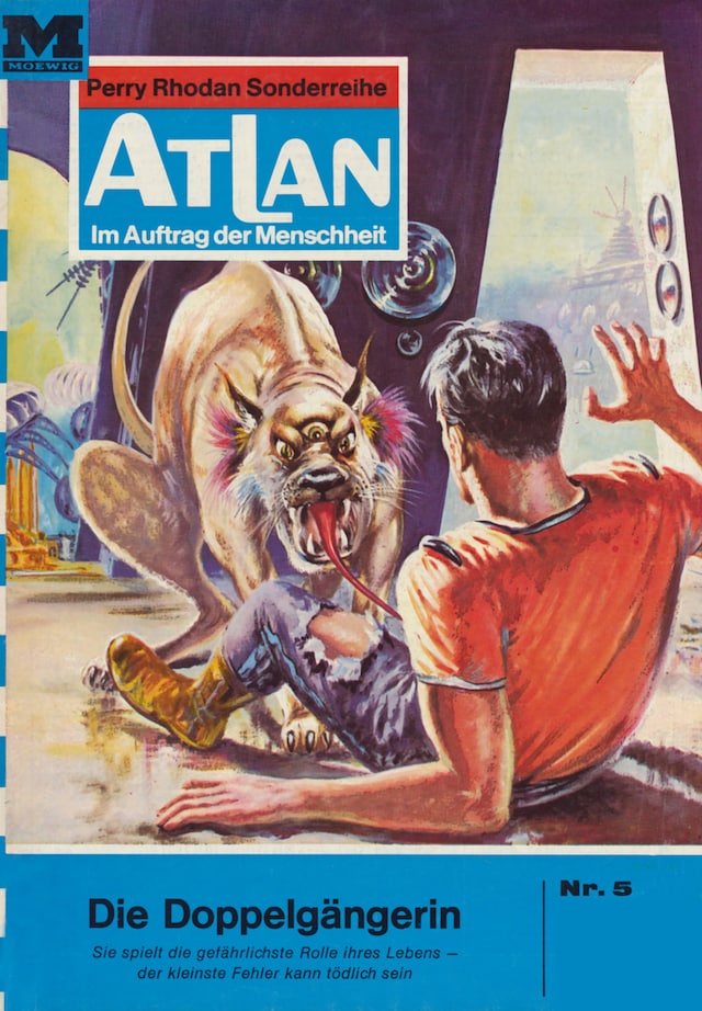 Book cover for Atlan 5: Die Doppelgängerin