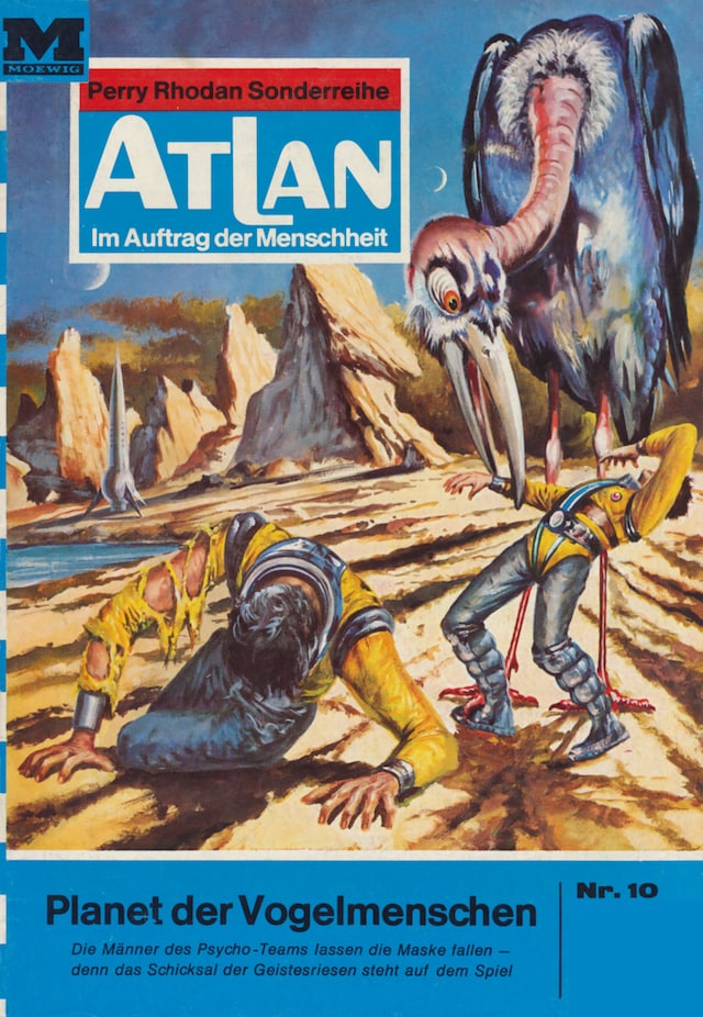 Book cover for Atlan 10: Planet der Vogelmenschen