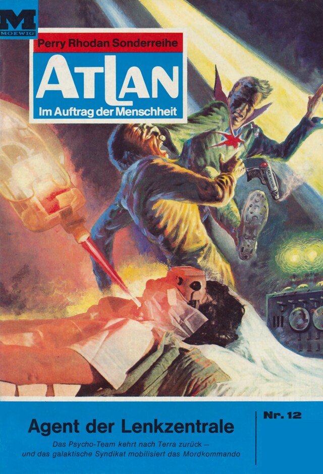 Book cover for Atlan 12: Agent der Lenkzentrale