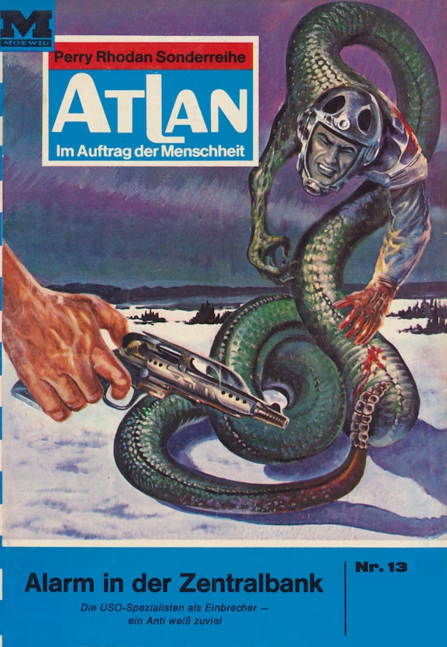 Book cover for Atlan 13: Alarm in der Zentralbank