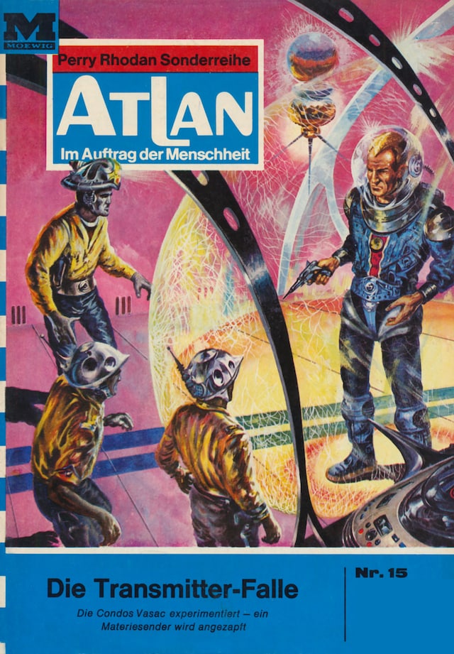 Book cover for Atlan 15: Die Transmitterfalle